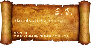 Steinbach Veronika névjegykártya